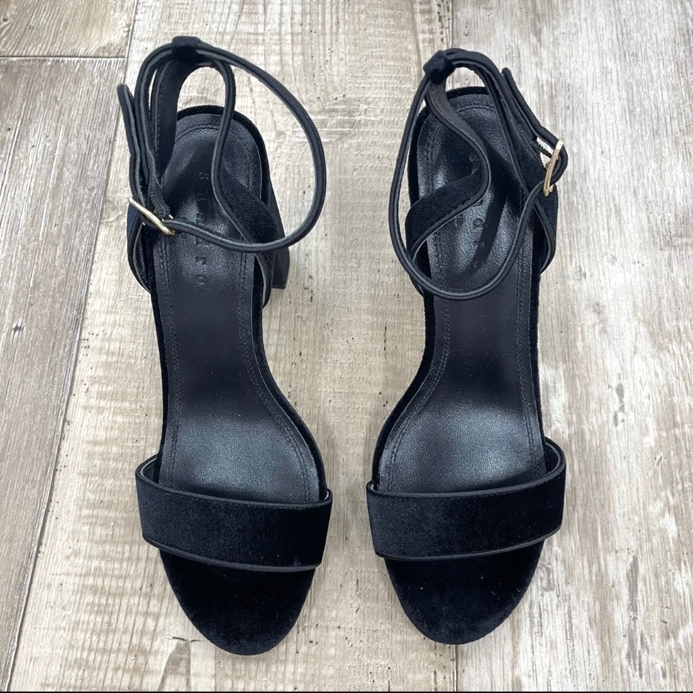 Sandro Adrianne Black Heels - EU 38, US 7.5